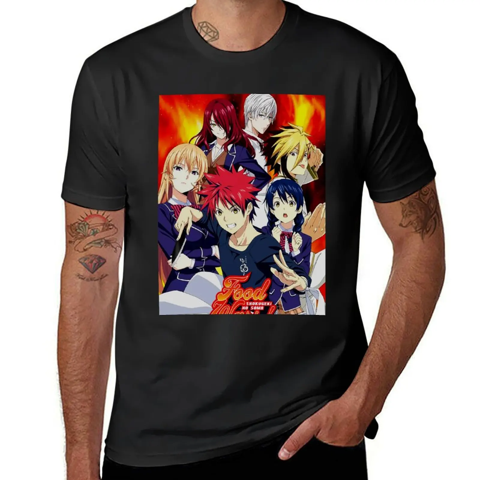 The Shokugeki No Soma T-Shirt new edition cute clothes mens clothes