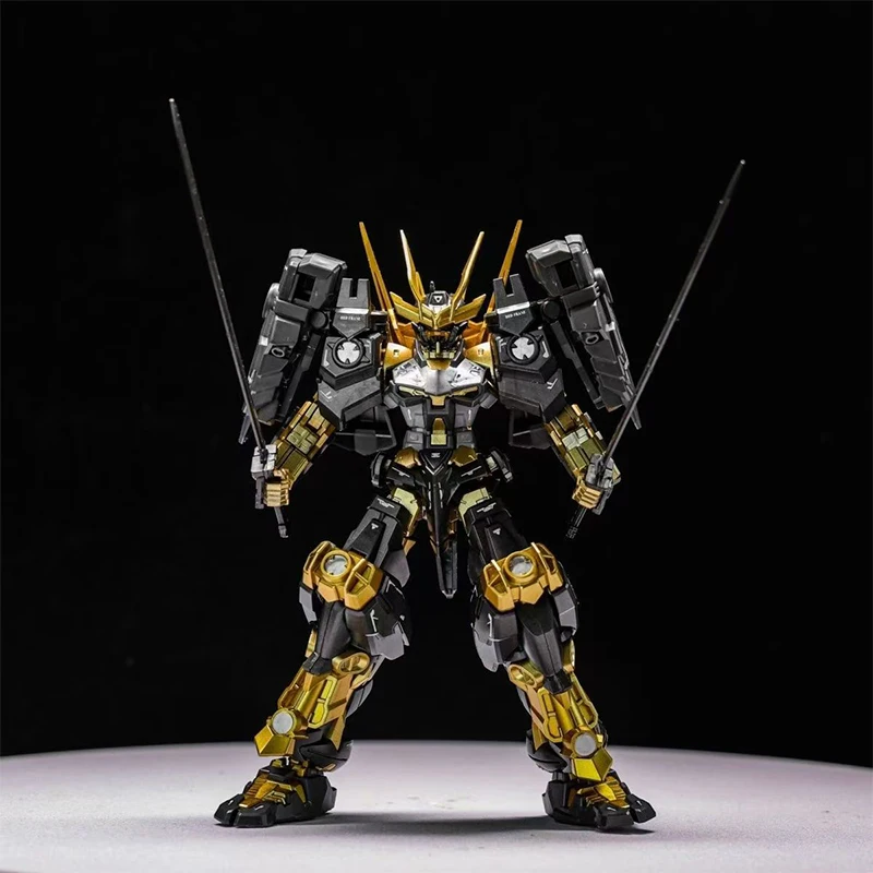 WeimeiModel Hg 1/144 Sengoku, Kit de montaje de Color negro-dorado, articulaciones móviles, colección de juguetes de regalo para niños, modelo de figura de acción