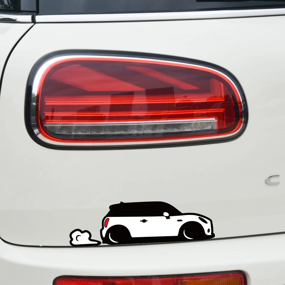 Car Stickers Decal Decoration Body Vinyl Film Decals For MINI Cooper One S JCW F57 F56 R55 R56 Racing Auto Styling Accessories