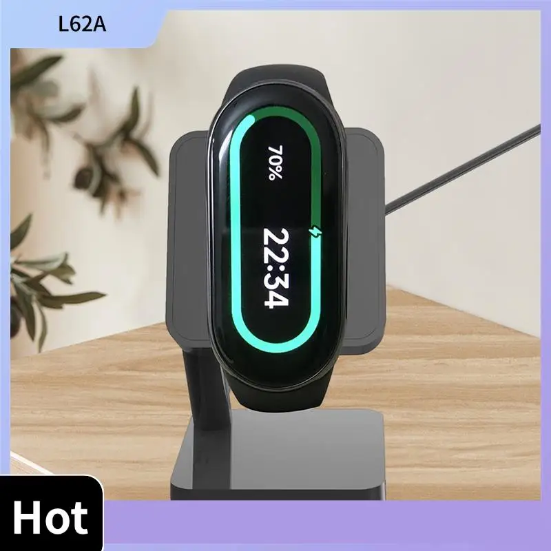 

L62A 1 м держатель для зарядки умных часов для Xiaomi Mi Band 8, магнитное зарядное устройство, зарядный кабель для умных часов, аксессуары для док-станции