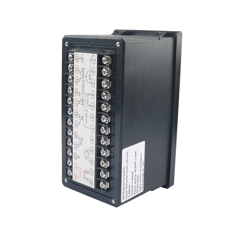 4 relay 4-20mA Output AC220V Power Automatic Digital Display Liquid Level Indicator Tank Water Level Controller
