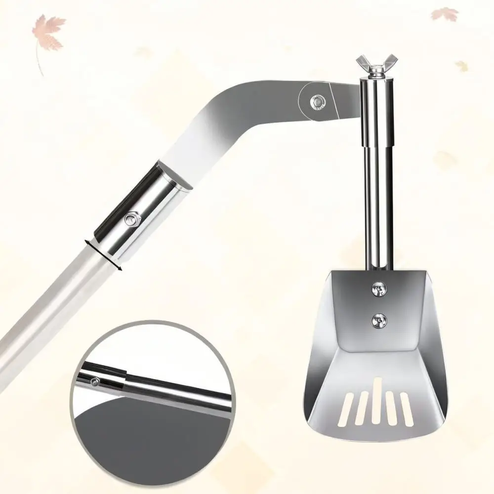 Durable Aluminum Gutter Cleaning Tool Roof Drainage Maintenance Shovel Efficient Leaf Mud Remover Home Garden Essential