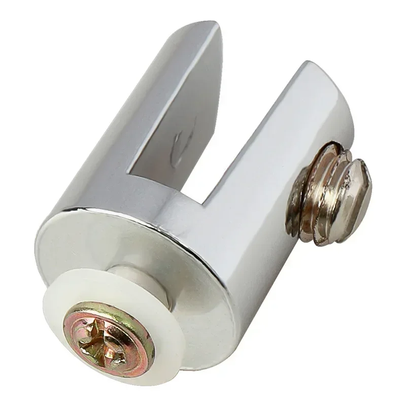 10pcs electroplating Glass clip zinc alloy fixed laminate glass clip lengthened acrylic plate clip hardware shower accessories