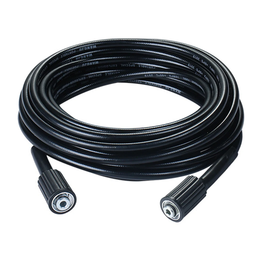 

900 см шланг для мойки автомобиля, шланг для чистки автомобиля, простая установка, интерфейс M22, недеформированный шланг, черный для чистки автомобиля
