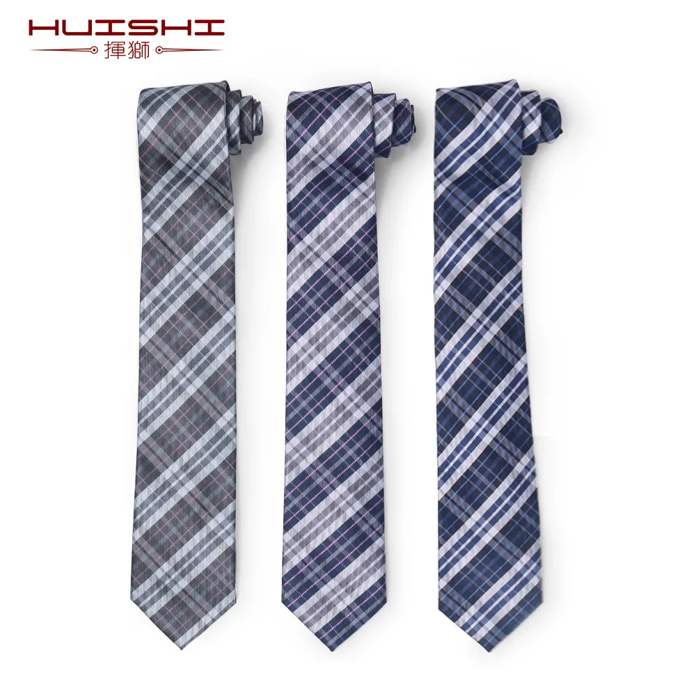 Mens Ties 8cm Classic Polyester Hand Neck Ties for Men Striped Bussiness  Narrow Collar Slim Wedding Party Tie Casual Plaid Tie