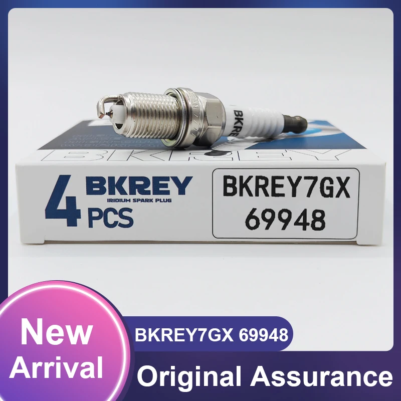 4/20pcs BKR6E 6962 Iridium Spark Plugs For BYD Chery A1 A3 A5 E3 M7 Rely X5 Riich Tiggo Cowin Bora Jetta For BKREY7GX 69948