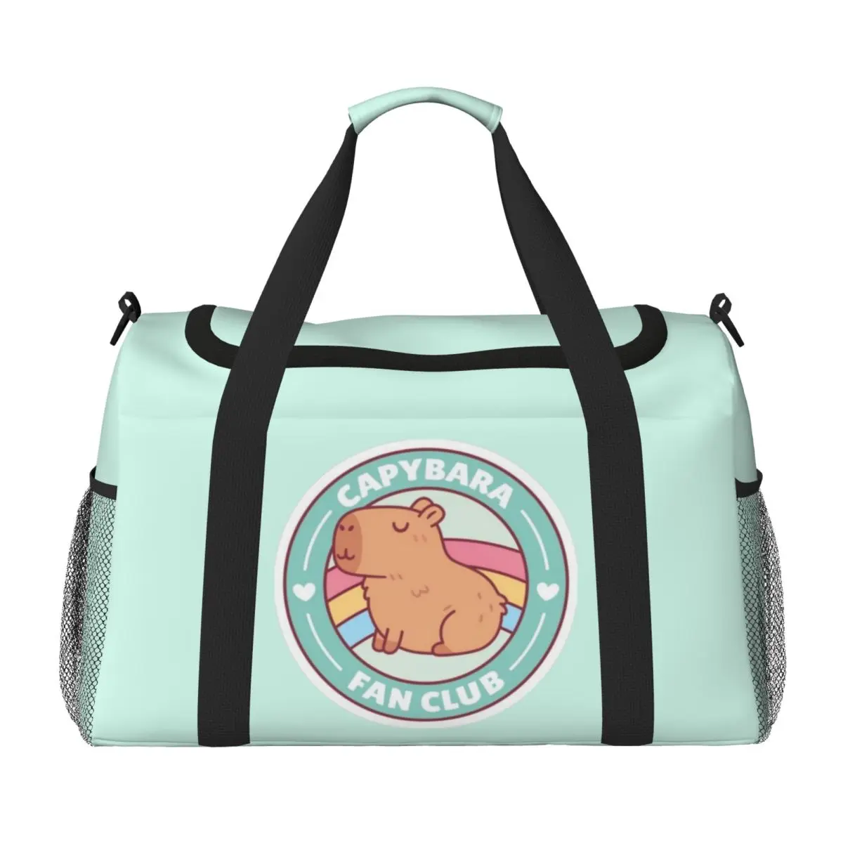 حقيبة سفر محمولة من كابي بارا، حقيبة رياضية ذات سعة كبيرة، حقيبة مدرب خفيفة الوزن تحمل على الأمتعة