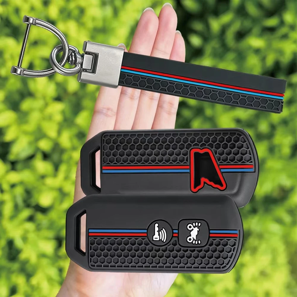 Keychain Silicone For HONDA PCX 160 125 VISION SH350 Switch ADV Wrench 350 SH350i Forza 250 125 300 750 Xadv Key Shell Cover