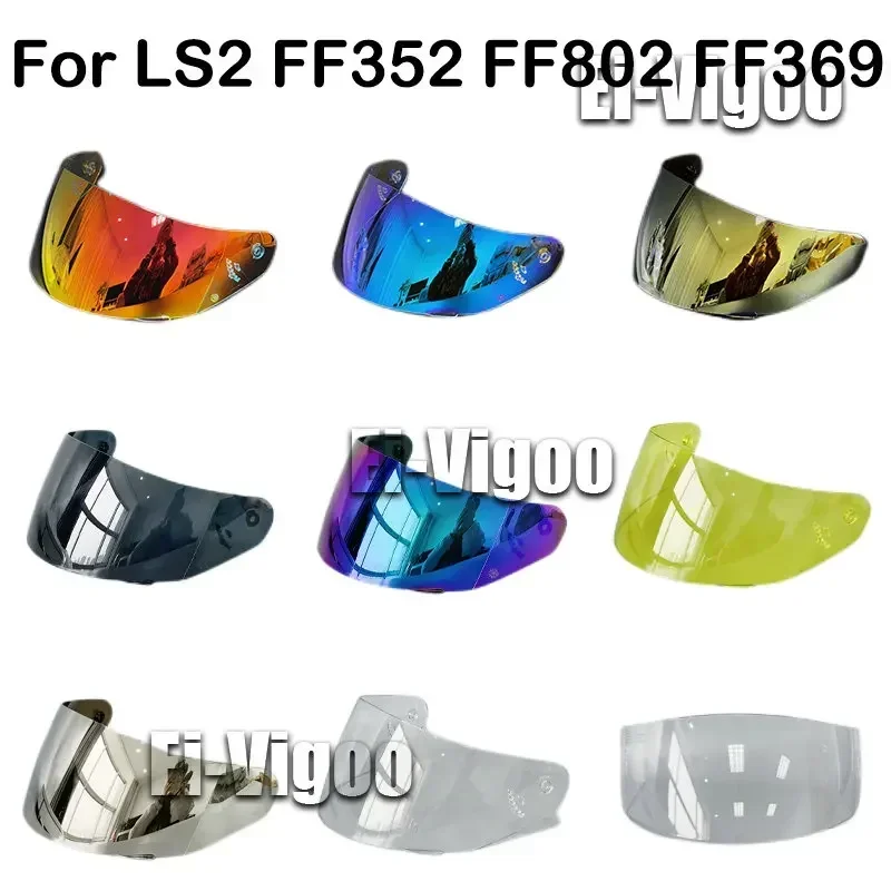 LS2 FF352 Helmet Visor Full Face Motorcycle Helmet Lens Replacement Lens Be Suitable for Ls2 FF352 FF384 FF351 Helmet