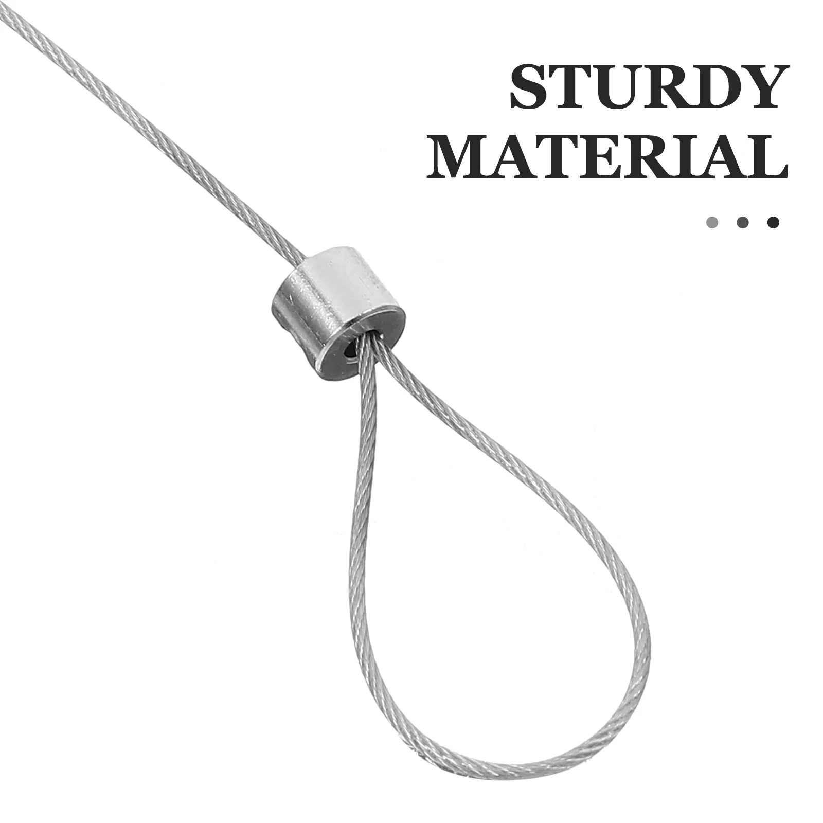

1 Set Retractable Anti-Theft Cable Lock Automatic Safety Steel Wire Holder Adjustable Length Theft Proof Cable Box For Gaming