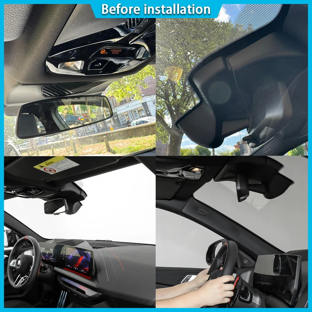 ZJCGO لسيارات BMW 2 Series Gran Coupe F74 2024 2025 2026 4K DVR داش كام كاميرا سوني عدسة 24 ساعة وقوف السيارات مسجل فيديو تسجيل
