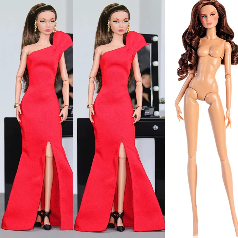 

Original 1/6 Fashion Supermodel Doll 32cm Nude Naked Doll Normal Skin 12 Joint Movable Body + Head Cute Figure DIY Toy Collector