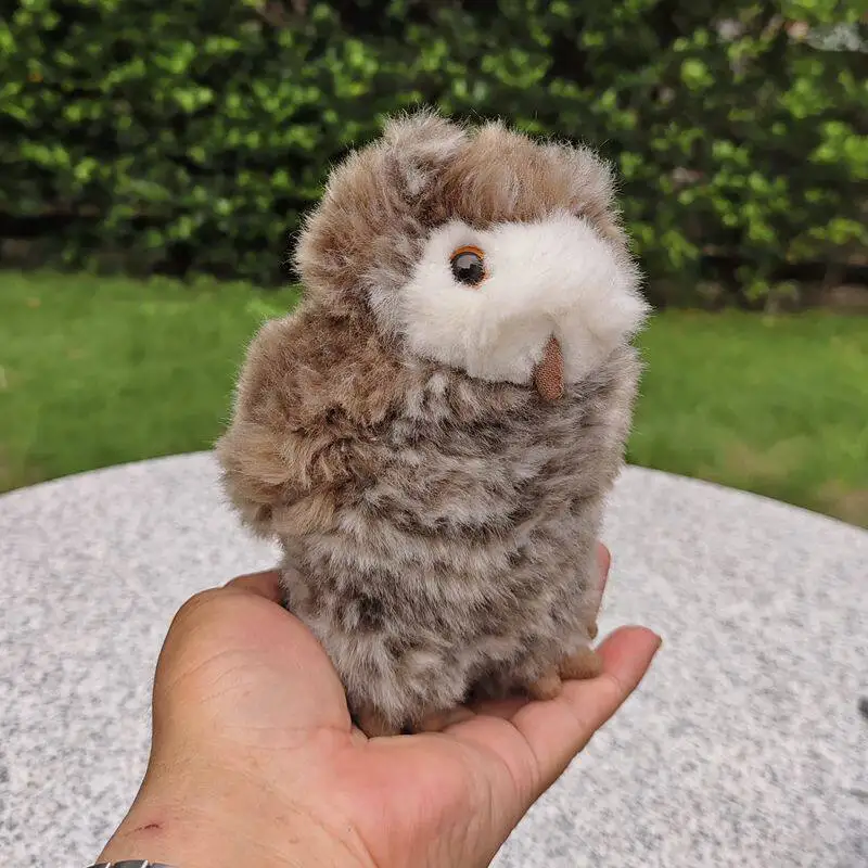 

Милая миниатюрная фигурка совы, плюшевая игрушка-птица, имитация совы, игрушка для раннего развития, реалистичная мягкая игрушка-животное, кавайные игрушки, подарки