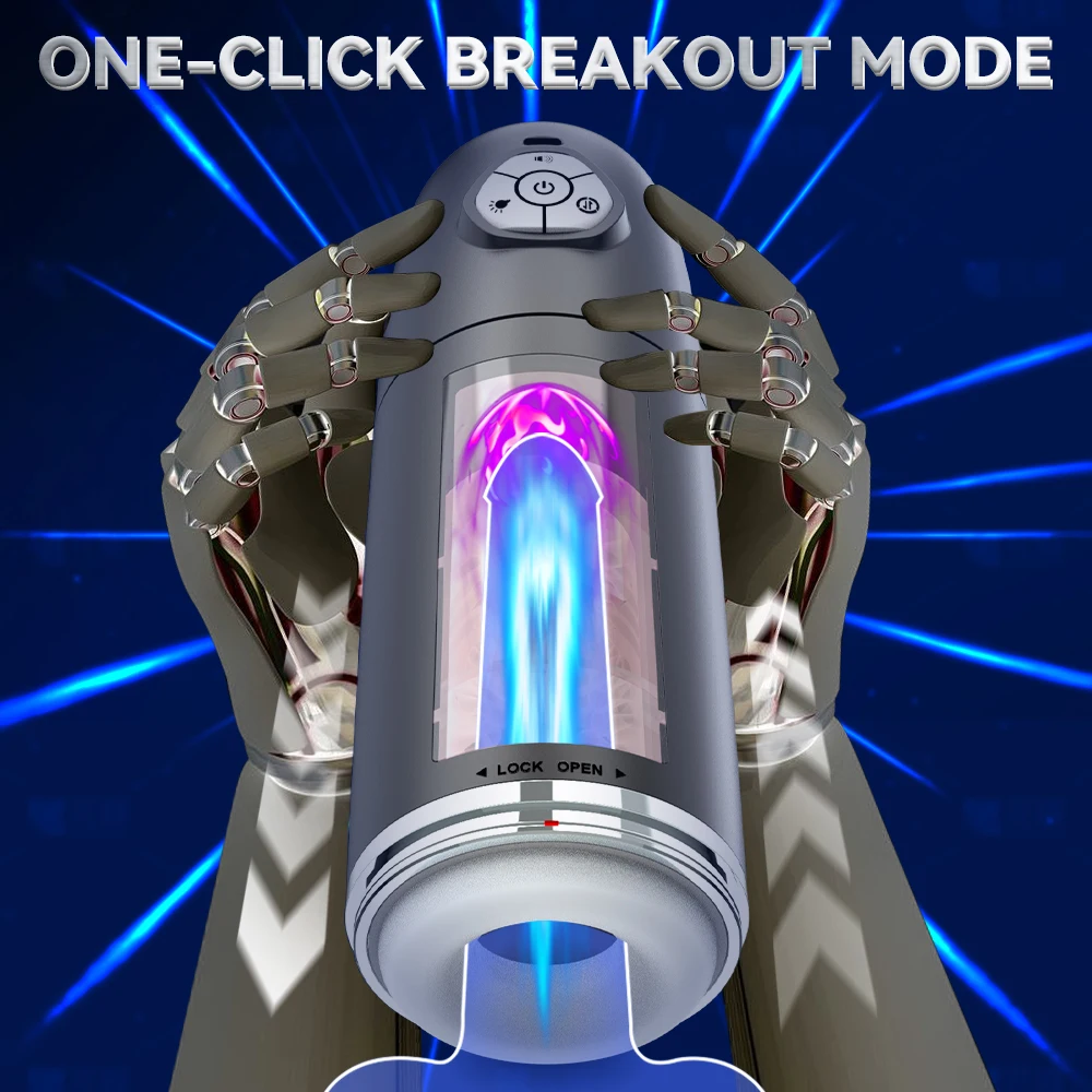 التلقائي بالكامل ذكر جهاز استمناء تهتز مص تهتز مدلك المهبل الفرج الجنس عن طريق الفم لعبة الجنس الكبار مناسبة للرجال #3