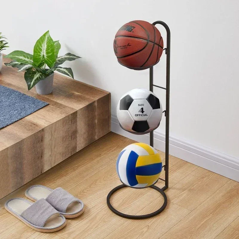 Children Basketball Storage Rack Indoor Put Ball Football Storage Basket Placed Rack Kindergarten Volleyball Stand Holder Space