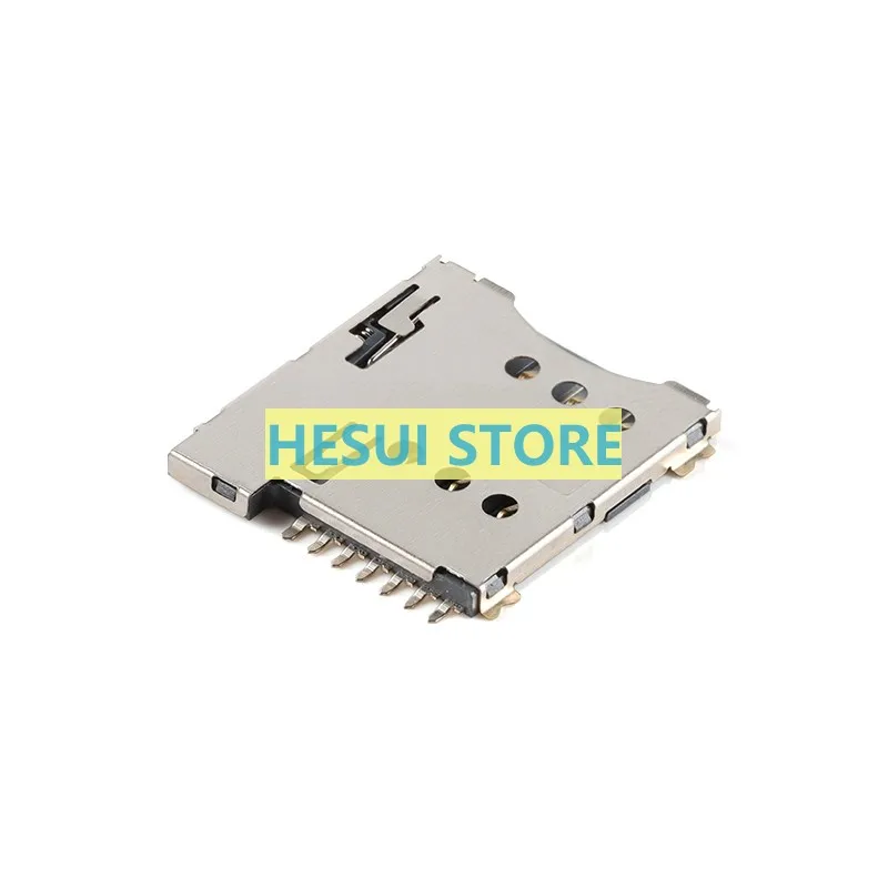 1/5 PCS Micro-sim-klb-6 +1P-1.35H- Self-ejecting SMD MICRO Mobile Communication SIM card holder resistant to high temperatures