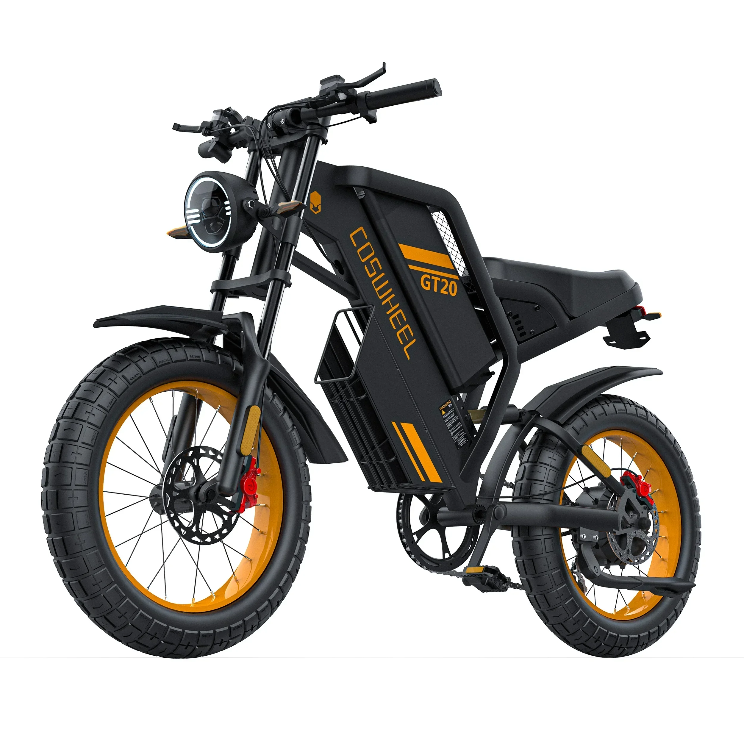 Electric bike 1500W48V25AH Removable Battery Mountain Off-Road Electric Bicycle 20Inch Fat Tire Motorcycle Full Suspension Ebike