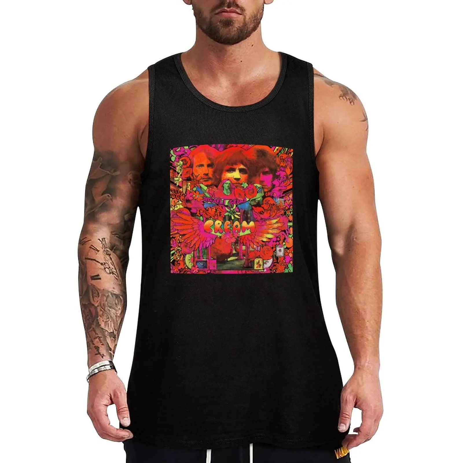 

Disraeli Gears (HQ) Tank Top gym t-shirts Men's clothing brands Men's gym t-shirts tops