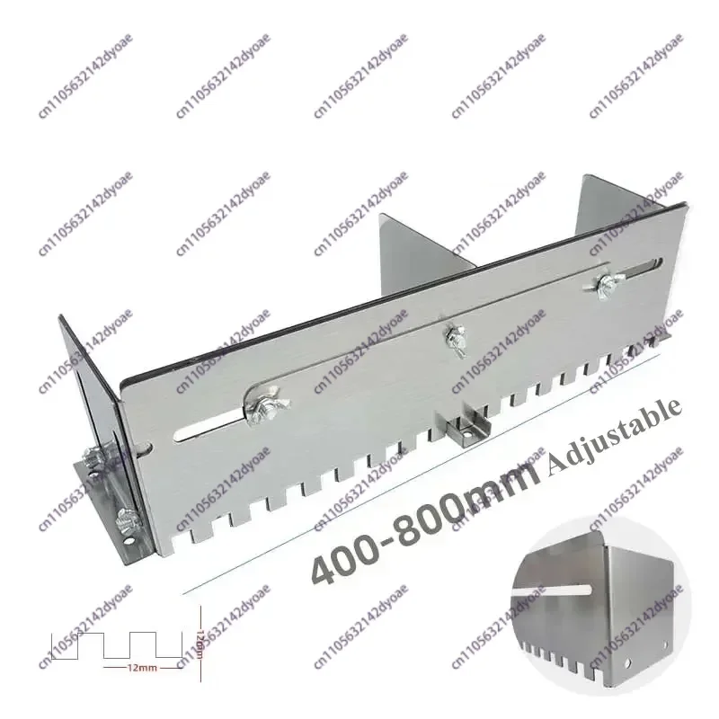 400-800mm Adjustable Notched Trowel Mortar Comb for Fast and Equal Application of Adhesive on the Floor