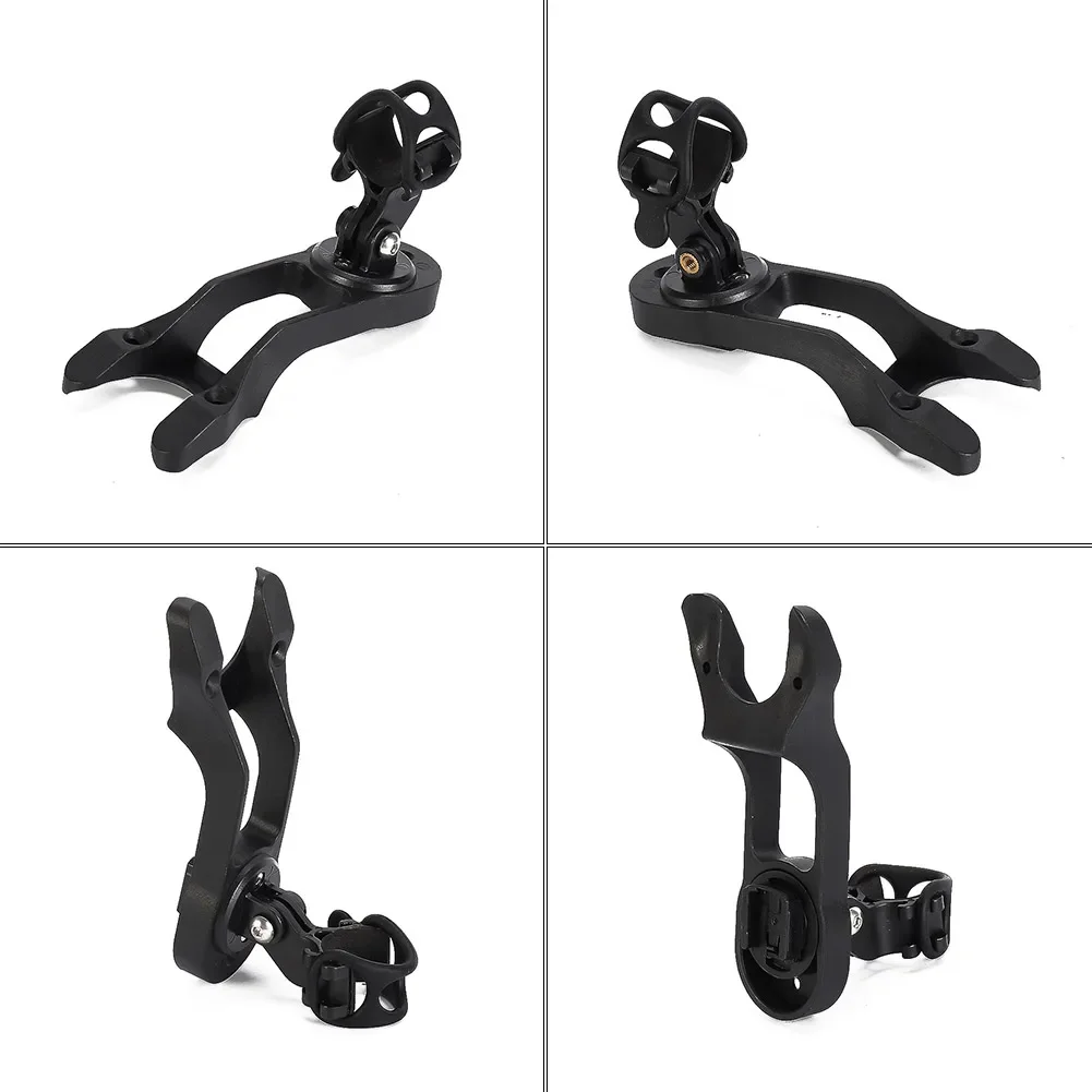 Black ABS Bike Computer Mount For H11 For Garmin GPS Cycle Holder With Light Bracket For Road Bicycle Handlebar Accessories view 6