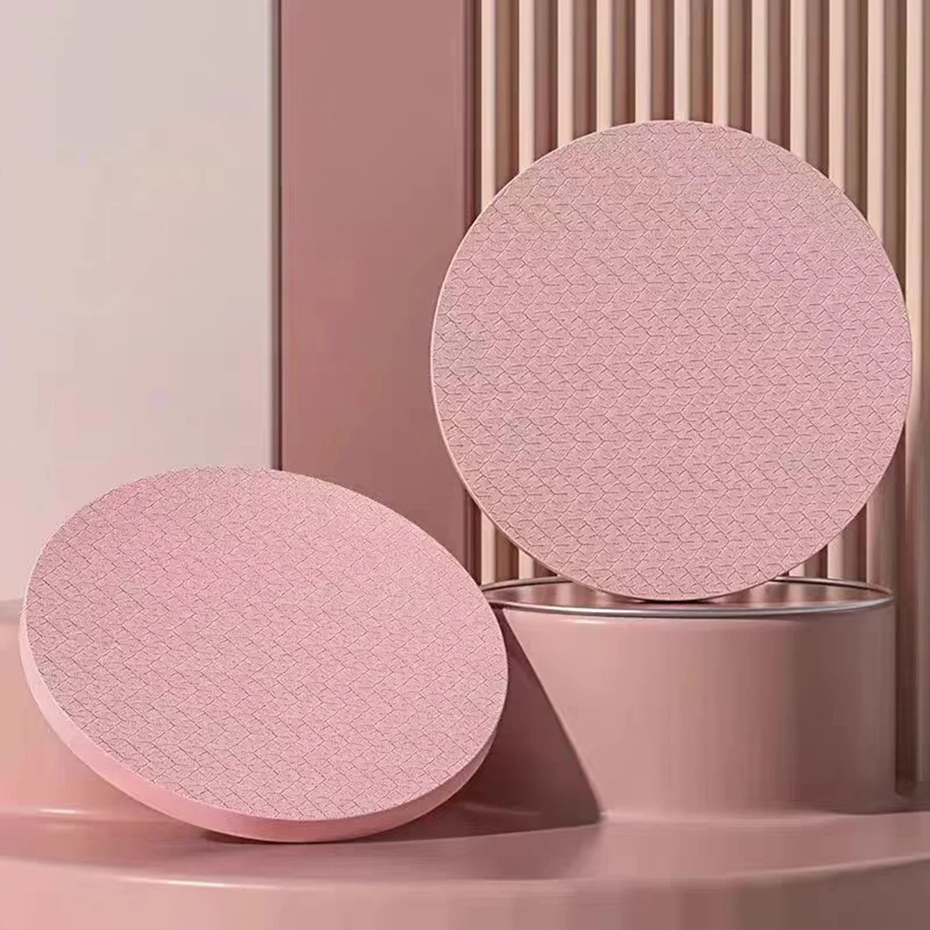 وسادات الركبة اليوغا 2 حزمة، وسادة الركبة اليوغا سميكة منصات التمارين الرياضية للركبتين المرفقين المعصم الأيدي رئيس رغوة بيلاتيس وسادة الركوع #5