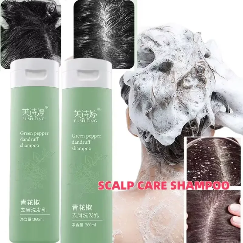 

Relieving Folliculitis Deep Cleansing Anti-dandruff Anti-itching Anti-mite Oil Control Improving Rough Bifurcated Hair Shampoo
