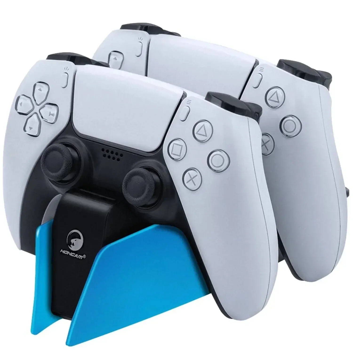 

Suitable for PS5 Gamepad Charger with Dual Fast Charger Base for PS5 DualSense Wireless Controller with LED Charging Indicator