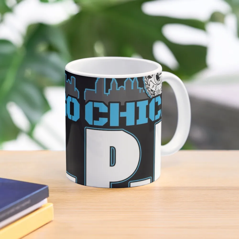 

Chicago Police Department Chicago PD Chicago Blue Pride Coffee Mug Large Ceramic Cups Creative Customs Creative Cups Mug