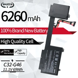 Neue C32-G46 Laptop Batterie Für ASUS G46 G46V G46VW G46EI363VM G46VW-BSI5N06 PRO G46 PRO G46V PRO G46VW Serie 11,1 V 69WH 6260mAh