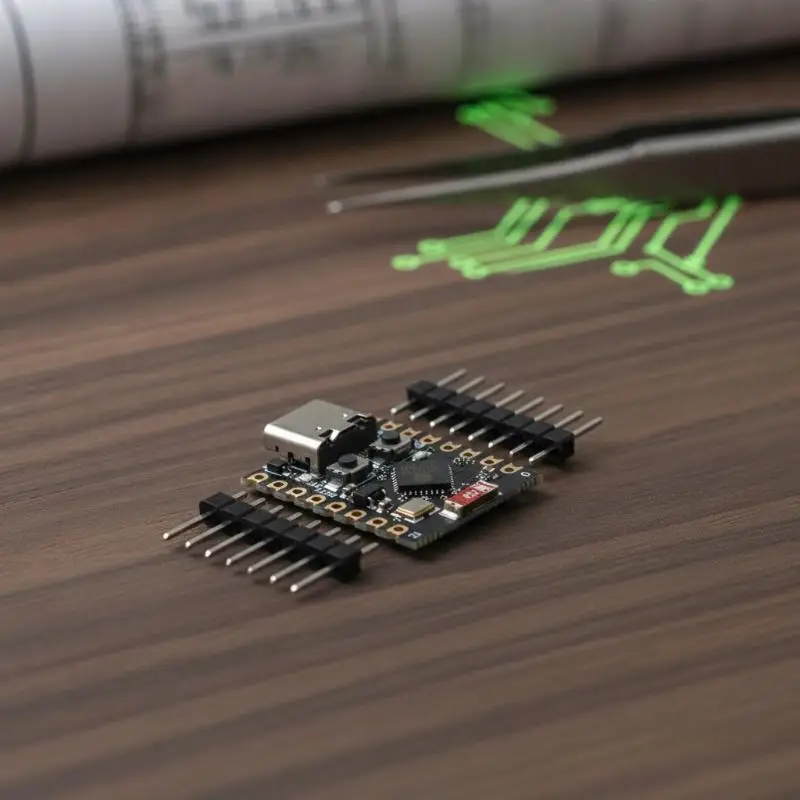 ∘ESP32-C3 SuperMini Development Board WiFi Bluetooth Low-Power Dual-Mode Compact Wireless Microcontroller for DIY IoT Projects
