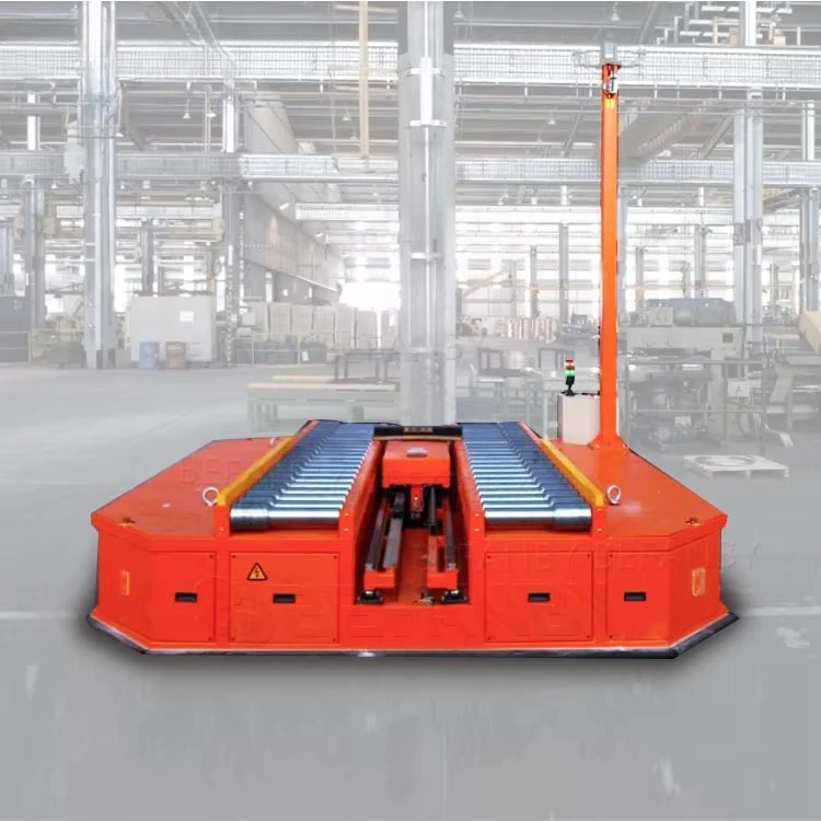 Hot Sale 1-150 Ton Heavy Duty Electric Customized Industry Robot agv Transfer Cart