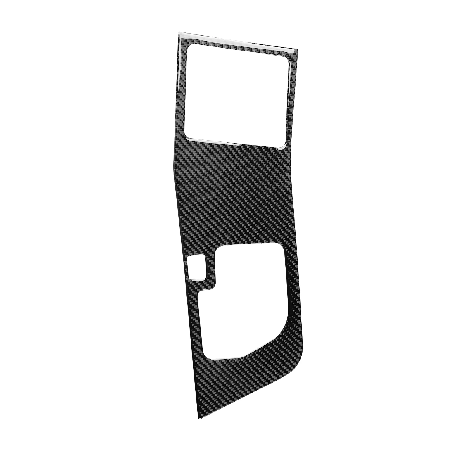 Center Console Gears Shift Panel Decorative Cover Sticker for Tundra for Sequoia 2007-2013 Carbon Fiber Car Interior Accessory