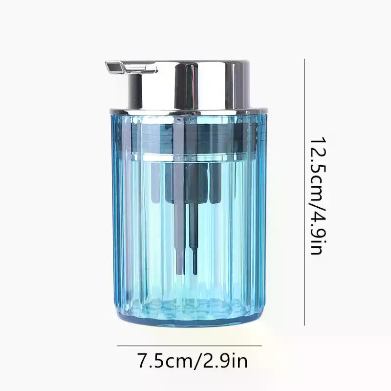 300 مللي موزع الصابون الرغوي الأيدي للحمام زجاجة موس الصابون السائل إعادة الملء المطبخ دفع نوع حاوية صابون الأطباق