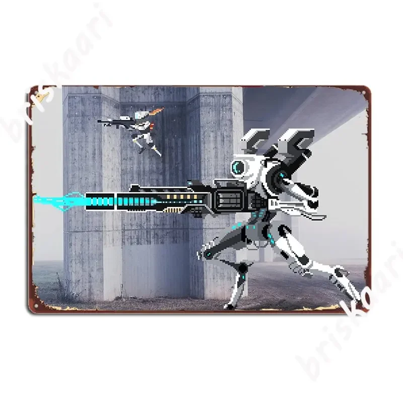 Titanfall 2 Become One Metal Sign Mural, Affiche de club personnalisée, 18 affiches