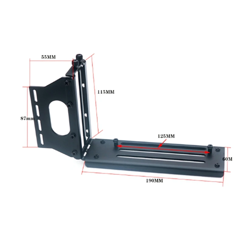 PCI- E 3.0 16X графическая карта вертикальная подставка/Базовая ATX чехол карта расширения адаптер порта