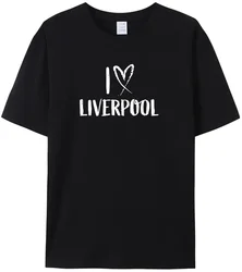 T-shirt de manga curta para homens e mulheres, t-shirt de manga curta, popular, Liverpool, campeonato, futebol, madrid, final 2023, salah