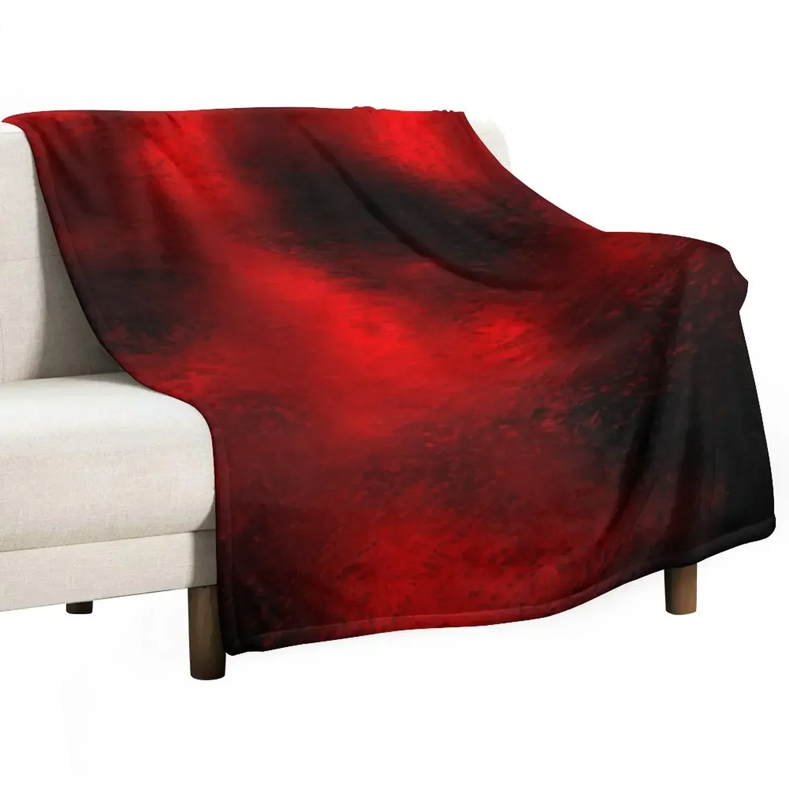 Designs on the ice colorized red and black! Throw Blanket Bed covers Blankets For Sofas Sofa sofa bed Summer Hair Blankets