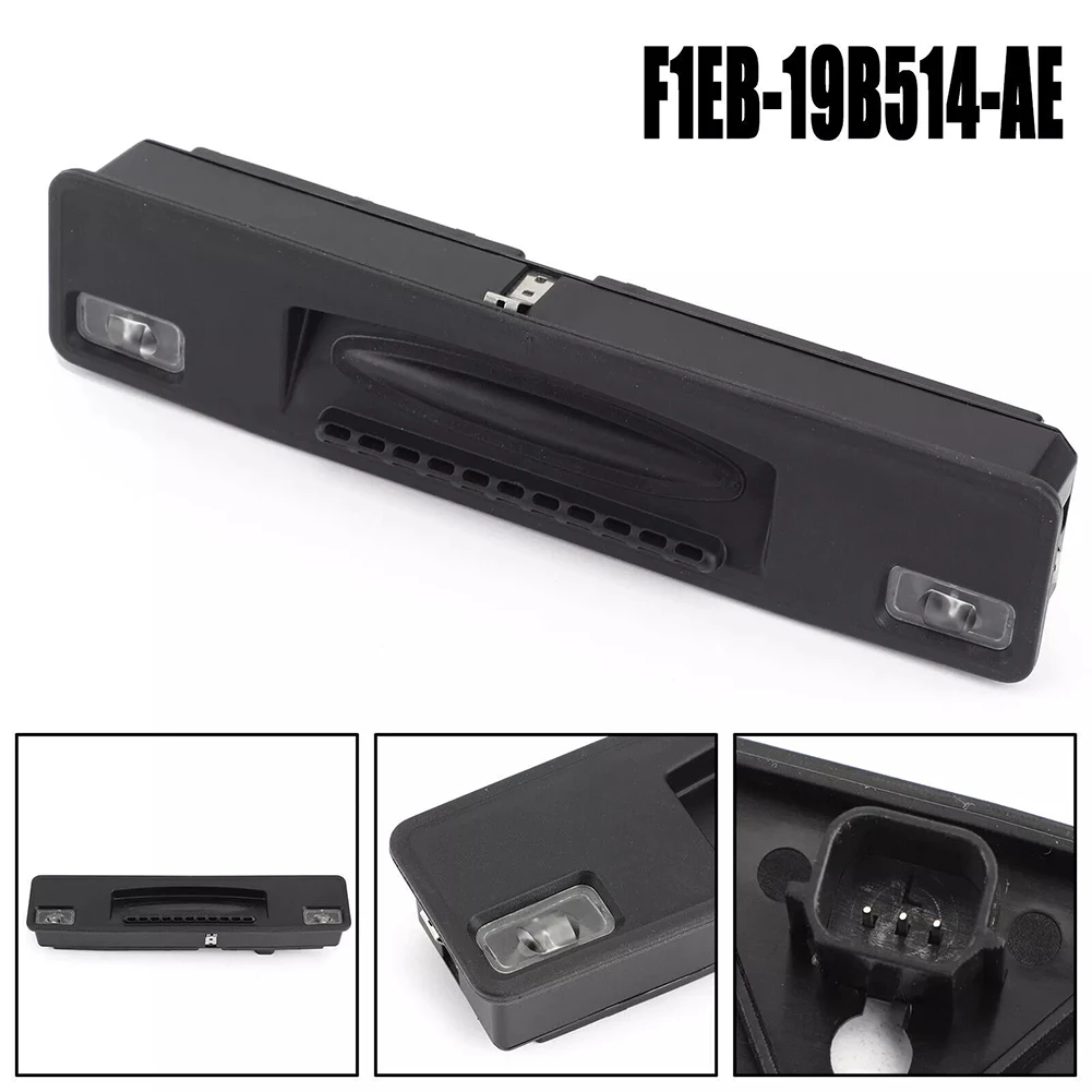 2015-2018 أجزاء فييستا ABS مقبض صندوق السيارة رقم OEM F1EB-19B514-AE أنيق أسود إنهاء عملية سلسة لصندوق السيارة