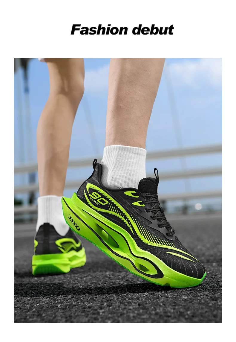 Marathon Herren Laufschuhe Carbon Board Casual Sneakers Atmungsaktive Tennis Sportschuhe Leichte Damen Sportschuhe – Detail 22