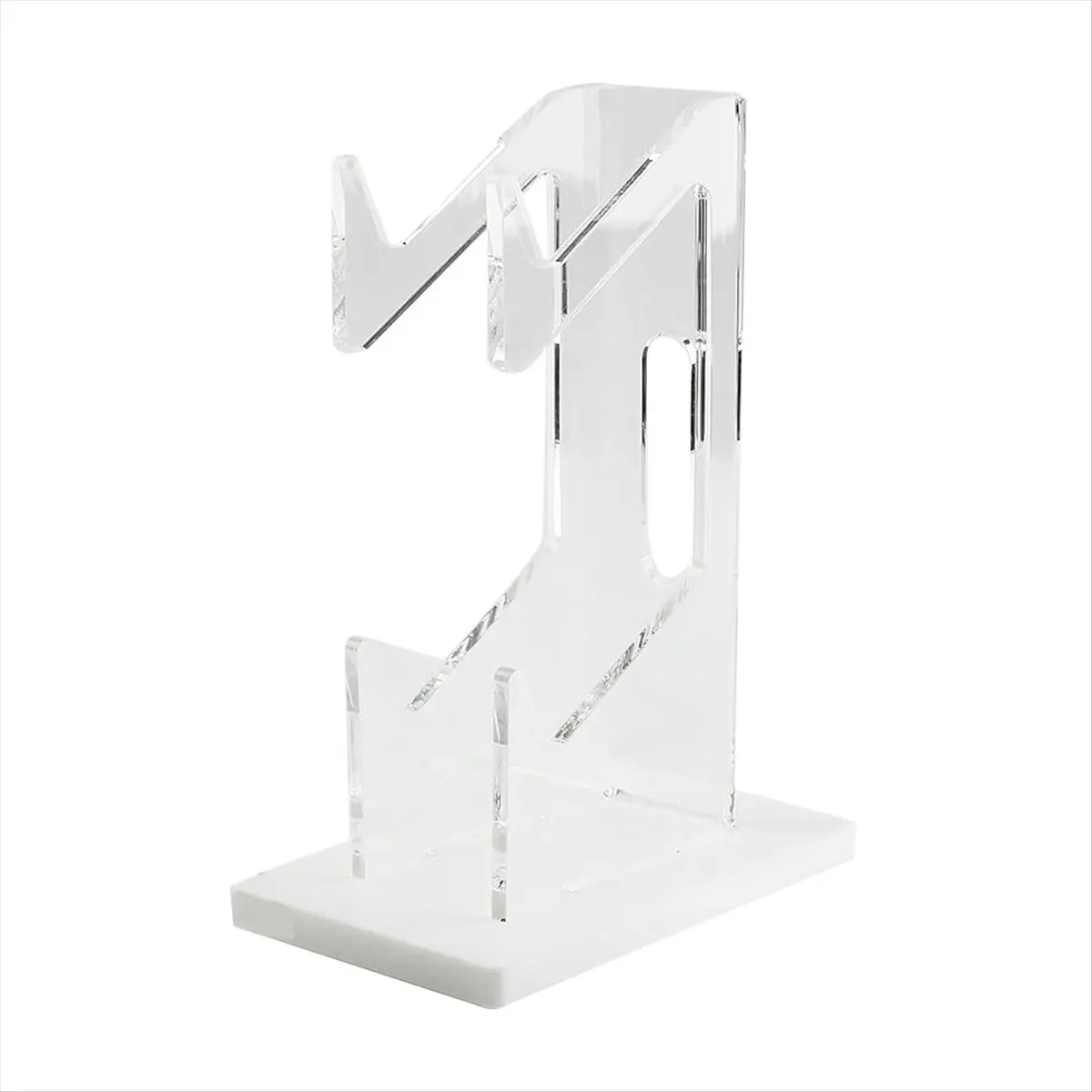 【ELEVATE LIFE】Acrylic Game Console Holder Game Controller Desk Display Stand for Switch One/ Joystick Bracket A