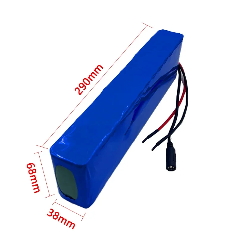 18650 10S3P Rechargeable Lithium Battery 36V 12Ah Pack 10S3P 1000W with BMS for Bicycle Scooter Battery Pack+Charger