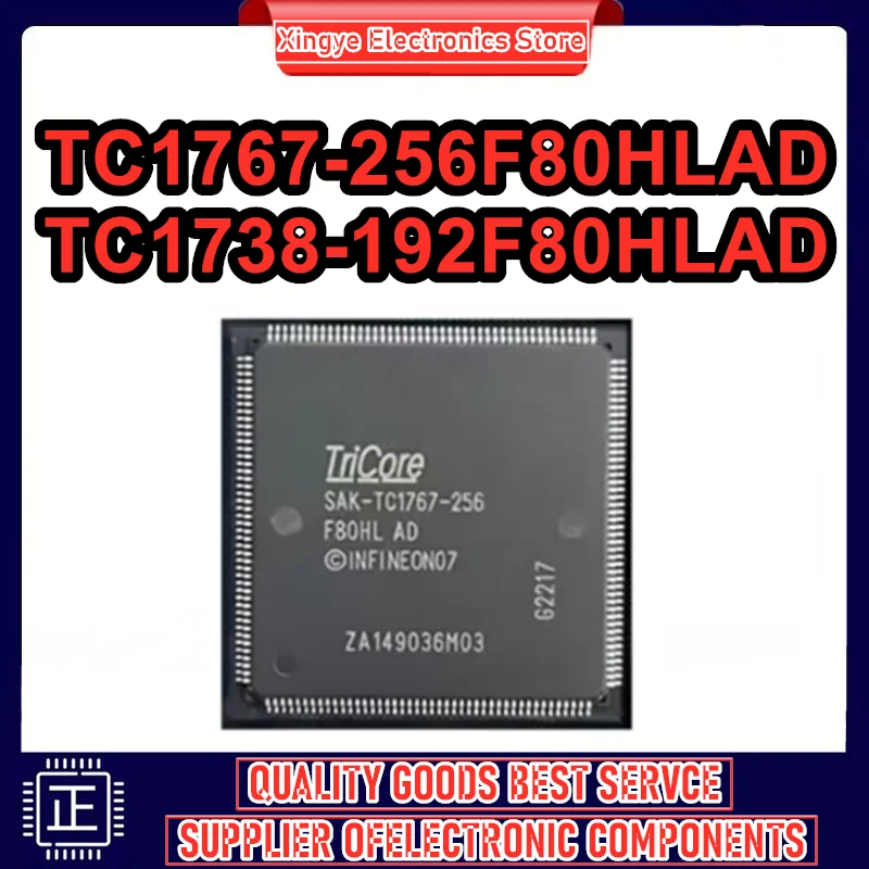 

Микроконтроллер QFP-176 SAK-TC1767-256F80HL, SAK-TC1738-192F80HL, SAK-TC1738-192-F80HL, новый