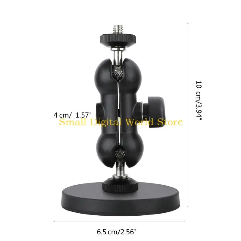 77UB Camera Mount Base Metal Suction Bracket Scratch-resistant /4" Thread