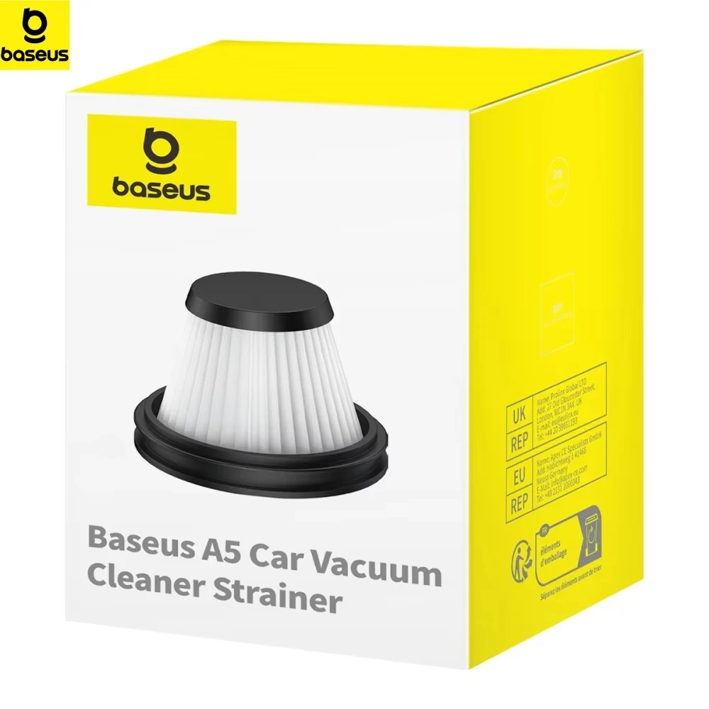 Baseus 1 قطعة فلتر نانو لمرشحات المكنسة الكهربائية للسيارة A5 A5air 16000Pa #2