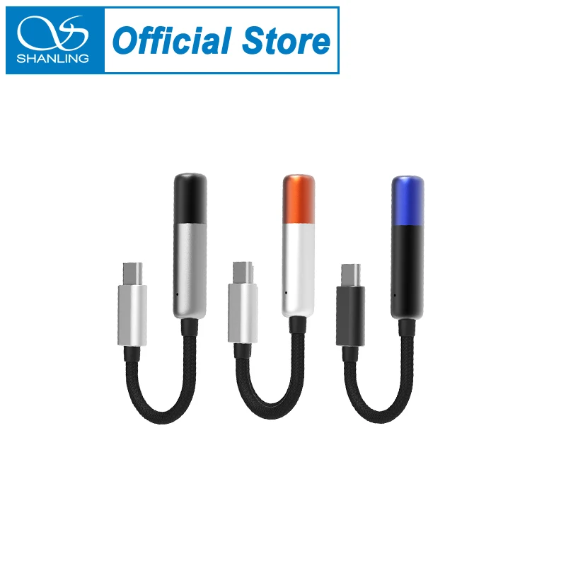 SHANLING UA Mini APP Version USB DAC AMP Headphone Amplifier with Eddict Player APP Hi-Res Audio CS43131 DSD256 Android iOS