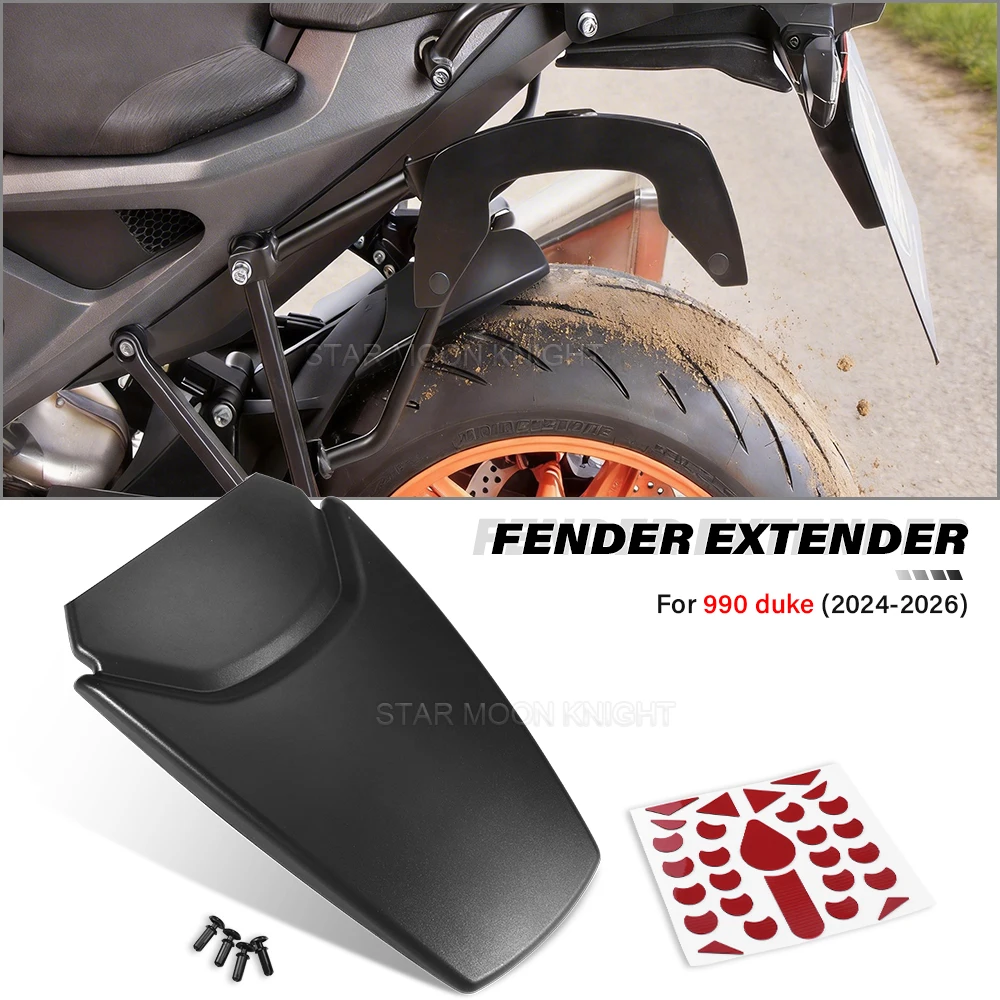 Motorcycle Accessories For 990 DUKE 990duke DUKE 990 2024 2025 2026 Front/Rear Mudguard Fender Rear Extender Extension Cover