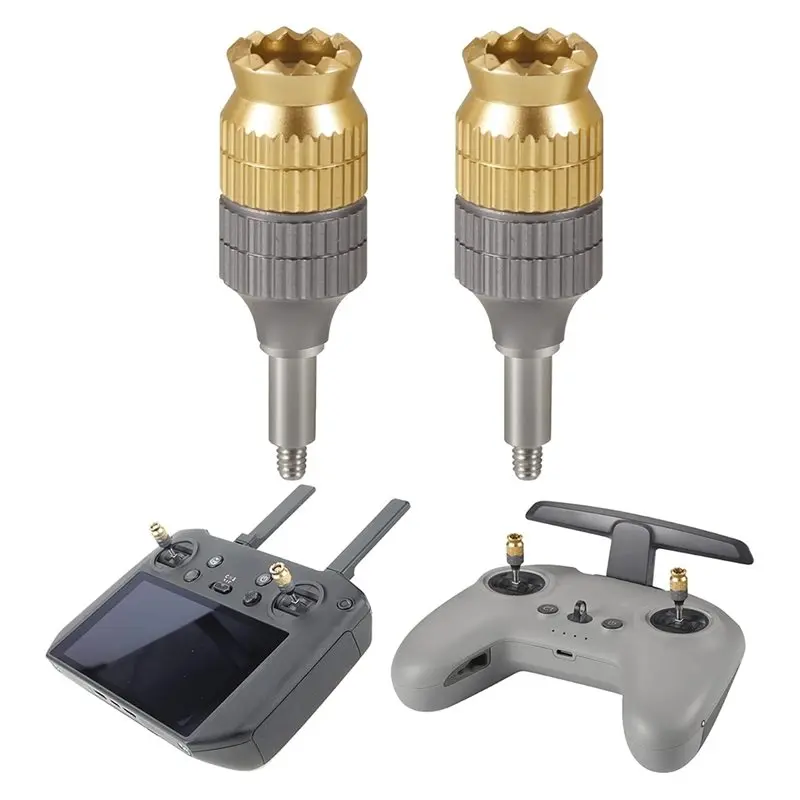 B04C-Aluminum Alloy Extension Joystick Stick For DJI FPV Remote Controller 3 2, Neo, Avata 2, RC Pro Long Thumb Sticks
