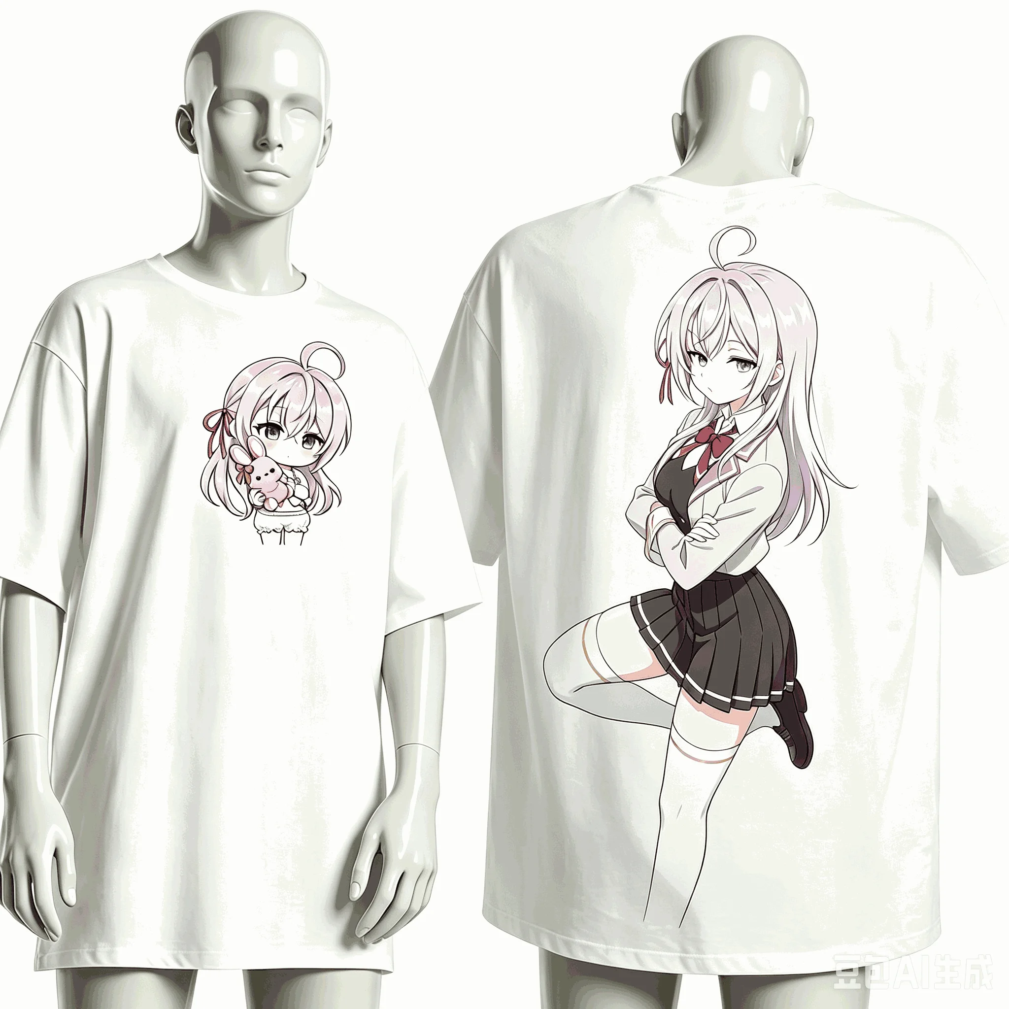 Alya Sometimes Hides Her Feelings in Russian Anime Lover T-shirt Harajuku Cotton New Model High Street Retro Oversized Unisex