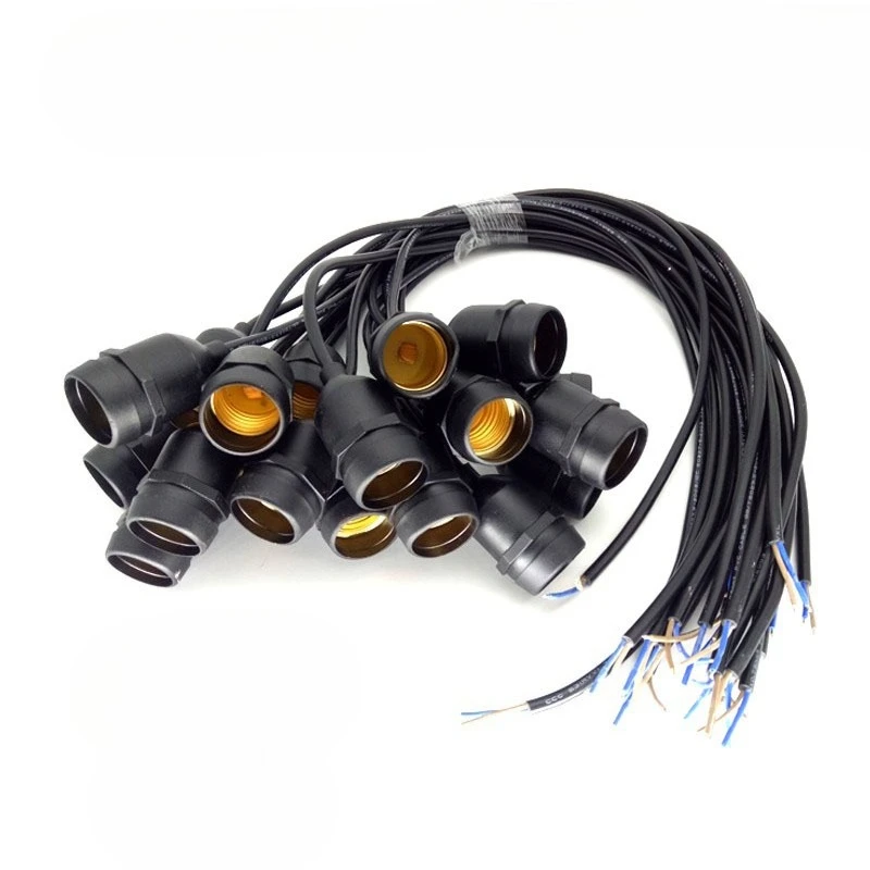 

Наружный водонепроницаемый держатель лампы E27, подвесной светильник, аксессуары для домашнего наружного освещения