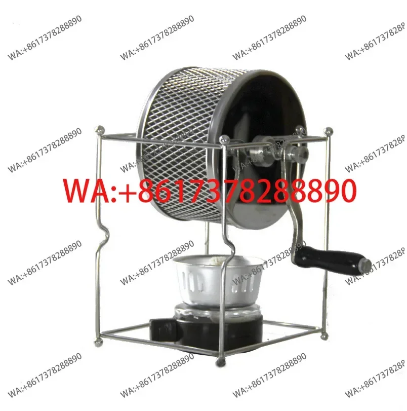 New Household Manual Coffee Bean Roaster DIY Hand Roller Roaster Stainless Steel Green Coffee Bean Roasting Tool